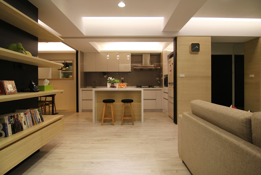 室內裝潢圖片，吧檯 清新自在北歐悠遊