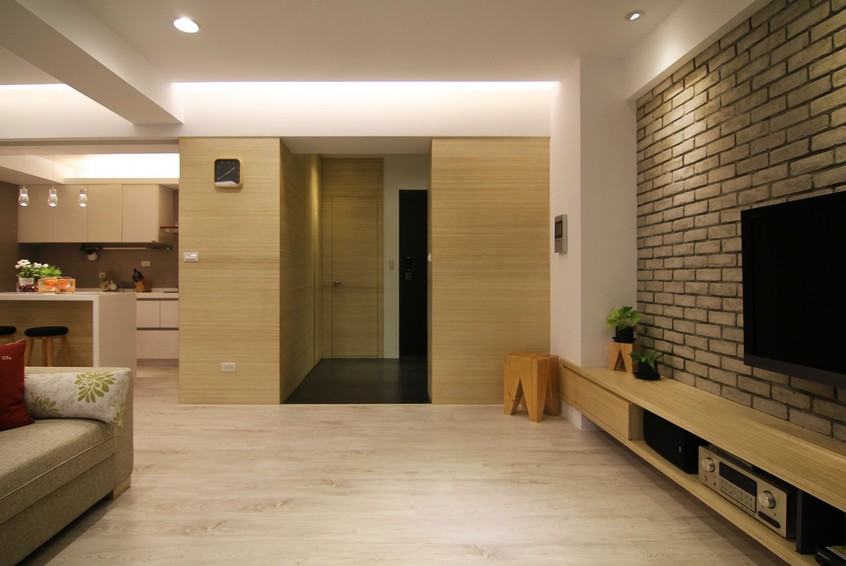 室內裝潢圖片，客廳 清新自在北歐悠遊