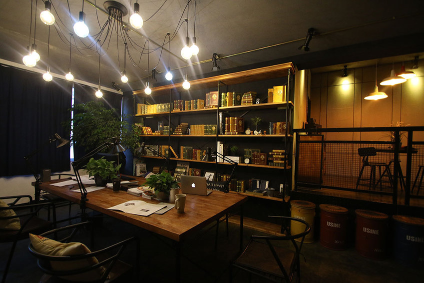 室內裝潢圖片， 洋周裝飾 LOFT創意工作場域