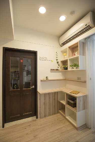 室內裝潢圖片，餐廳 局部翻修成北歐鄉村風