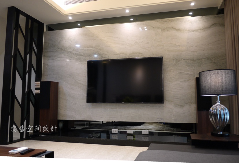 室內裝潢圖片，客廳 生活淬煉-藝術蔓延