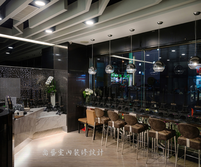 室內裝潢圖片，商業空間 華麗摩登 品味時尚