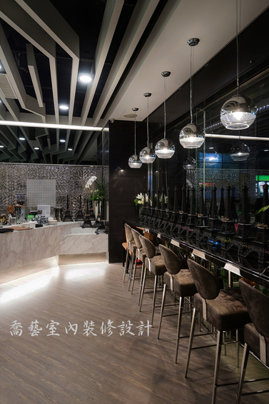 室內裝潢圖片，商業空間 華麗摩登 品味時尚