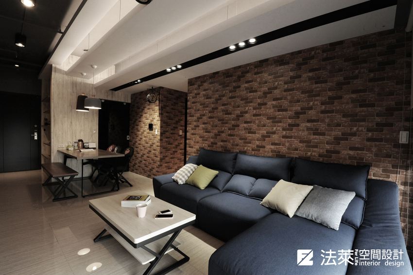 室內裝潢圖片， 輕工業風