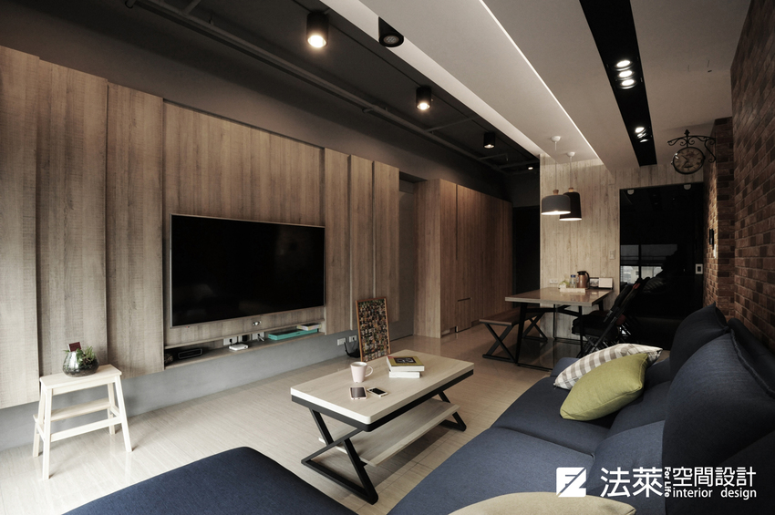 室內裝潢圖片， 輕工業風