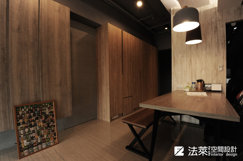 室內裝潢圖片， 輕工業風