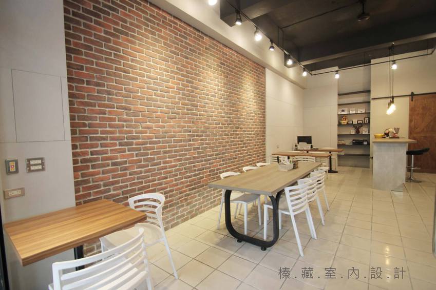 室內裝潢圖片， 工業風辦公室