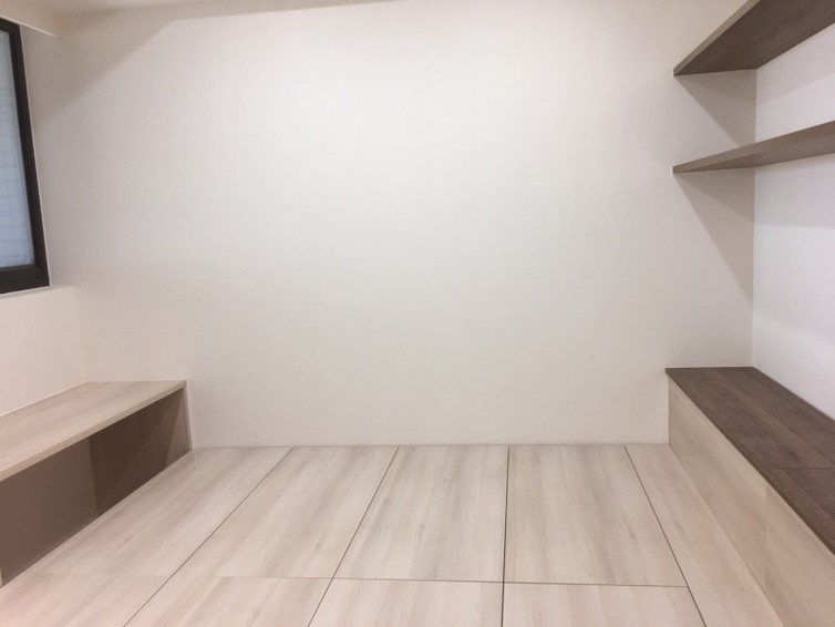 室內裝潢圖片， 木質沉穩收納家
